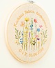 Ślub - inne Podziękowania, Indywidualna dedykacja, haft w tamborku 23 cm 5