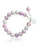 bransoletki z kamieni naturalnych Bransoletka Rose Pink, kamienie naturalne i srebro 925 2