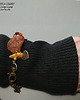 bransoletki z kamieni naturalnych Ekskluzywna bransoletka z mixu bursztynu i lawy elegancka handmade PREZENT lux 6
