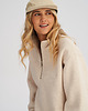 czapki damskie Czapka sztruksowa CAMPER piaskowa 1