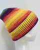 czapki damskie Kolorowa delikatna czapka beanie z wywinięciem S/M z wełną merino 4