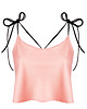 topy damskie Top First Rose Pink z wiskozy 1