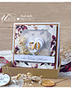 kartki scrapbooking Kartka 50 rocznica ślubu z kopertą na pieniądze w pudełku 1