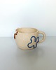 kubki Ceramiczny ręcznie robiony kubek w kwiatki 1