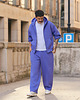 bluzy męskie Bluza z kapturem PUFFA ZIP Purple Hills męska 5