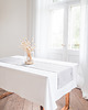 obrusy i serwetki Lniany Bieżnik Heavy Linen LIGHT GRAY 1