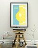 plakaty Cytryna - plakat fine art, giclee 2