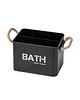 dodatki - łazienka - różne Organizer Łazienkowy Bath Czarny 1