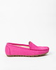 półbuty damskie Skórzane mokasyny Zapato model 001 fuksja nubuk 2