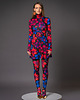 sukienki mini damskie Marta Flower Power - sukienka mini z golfem 1