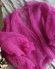 kardigany damskie Różowy kardigan  z jedwabiem i kod mohair Chmurka oversize 5