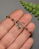 bransoletki wire wrapping Bransoletka serce tygrysie oko wire wrapping 2