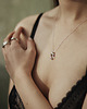 wisiory SMOOTH GEMstone / silver necklace 9