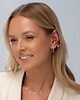 bransoletki - inne Złota podwójna nausznica z cyrkonią w kształcie kropli Paraiso Nuvella 2