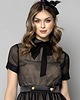 fascynatory Fascynator Petra CZARNY, fuksja,granat ,bordo,czerwony ecru,bialy 4