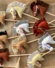 zabawki - inne Hobby Horse mini Konik na patyku ciemnobrązowy hand-made 8