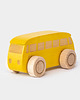 klocki i zabawki drewniane Autko Bus  żółty + personalizacja 1