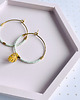 kolczyki - inne Mint & Gold Kolczyki w Stylu Boho 1