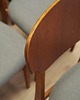 krzesła Komplet sześciu krzeseł tekowych, duński design, lata 70, produkcja: Dania 4