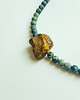kolie Bursztyn i chryzokola Naszyjnik 4