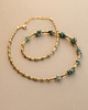 korale Naszyjnik boho z turkusem afrykańskim 3