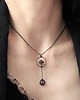 wisiory Magiczna grzybowa mała metalowa zawieszka w stylu boho inspirowana lasem 2