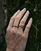 pierścionki - różne TORUS / copper ring 4