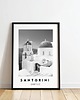 plakaty PLAKAT travel poster Santorini Grecja zdjęcie personalizacja prezent 3