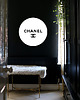 tapety i naklejki ścienne Chanel - obraz w okrągłej ramie 1
