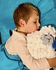 poduszki do pokoju dziecka Przytulanka i poduszka szara owieczka z serduszkiem 2w1 2