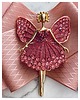 broszki Brosza z Kolekcji FAIRY z cudowną Wróżką z kryształków   New 8