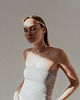 bransoletki z kamieni naturalnych Choker z Pereł Barokowych Labradorytu i Selenitu 4
