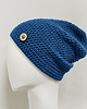 czapki damskie Czapka przejściowa cienka beanie smerf bawełna S/M blue 5