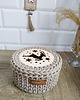 dekoracje świąteczne Kosz prezentowy świąteczny z motywem renifera " Reindeer Gift Basket" 9