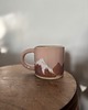kubki i filiżanki Duży Ceramiczny Kubek Handmade 450 ml z Górami Podhale 3