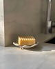 mydelniczki Ceramiczna Minimalistyczna Mydelniczka Kwiat Perłowo Biala Handmade 2
