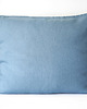 poduszki gładkie Lniana Poszewka Z Guzikami  DUSTY BLUE 1