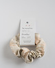 gumki do włosów Lniana gumka do włosów (scrunchie) ze wzorem w kwiaty, róże 1