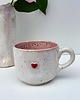 kubki Kubek ceramiczny - dziękujemy z serduszkiem 1