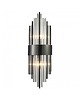 kinkiety Lampa Ścienna Kinkiet Ścienny Diego Czarny 60 cm 1