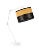 lampy stołowe Eklektyczna lampa stołowa w kolorze czarnym ASMARA DUAL 2