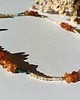 naszyjniki - inne Naszyjnik z bursztynem naturalnym, cytrynem i mixem kamieni 4