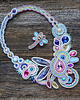 kolie Secret Garden- naszyjnik Soutache 9