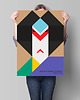 plakaty Ikko Tanaka  - Exhibition Poster 1