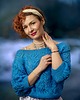 swetry damskie  Sweterek Blue 1