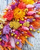 wianki Wianek jesienny, soczysta jesień z wiewiórką, #J3, rozmiar 45 cm 3