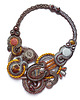 wisiory Isadora - naszyjnik soutache 1