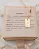 złote naszyjniki Znak zodiaku - Karta tarota - Bliźnięta 3