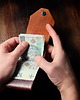 portfele męskie Banknotówka na banknoty karty i monety portfel skórzany 1