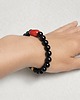 bransoletki z kamieni naturalnych Bransoletka ze Szmaragdów i Hematytu Unikat Handmade 2
